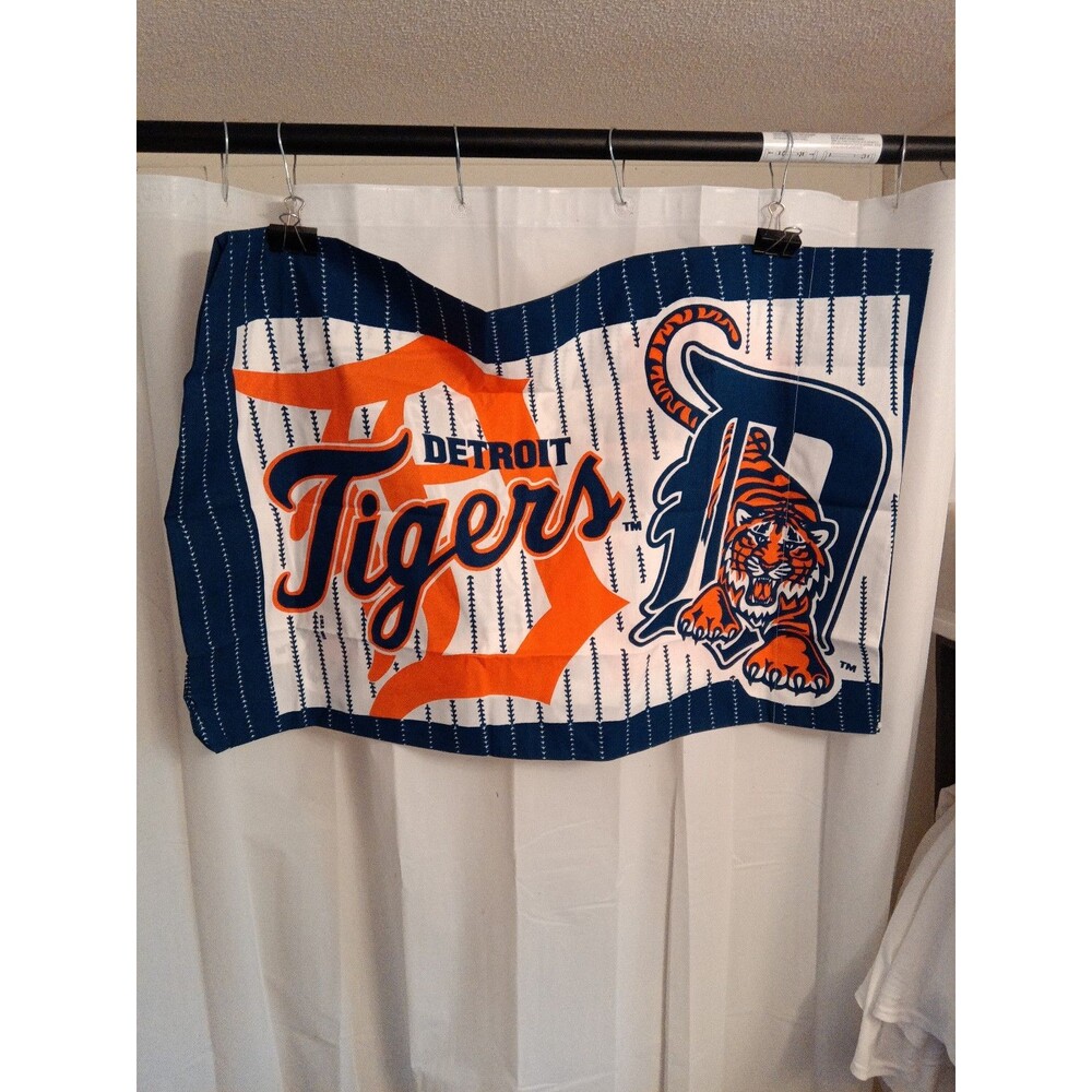 Detroit Tigers baseball pillow case